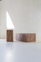 Curva Concepts | ROSSI Plinth/Side Table | Burnt Sienna