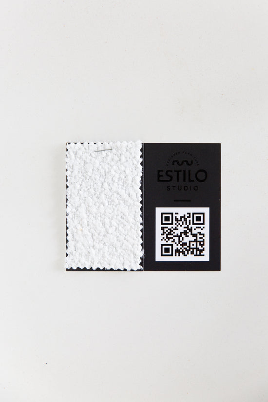 Sample | White Boucle | Eden