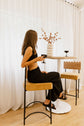 NEW | Onyx Barstool | Toffee Velvet
