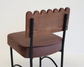 Onyx Barstool | Chocolate Velvet