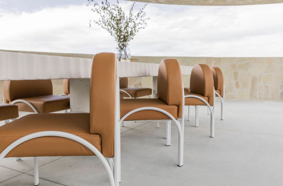 Là Arch Dining Chair Outdoor