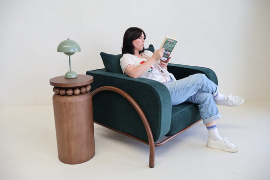 Valley Occasional Chair | Forest Green