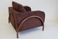 Valley Occasional Chair | Chocolate